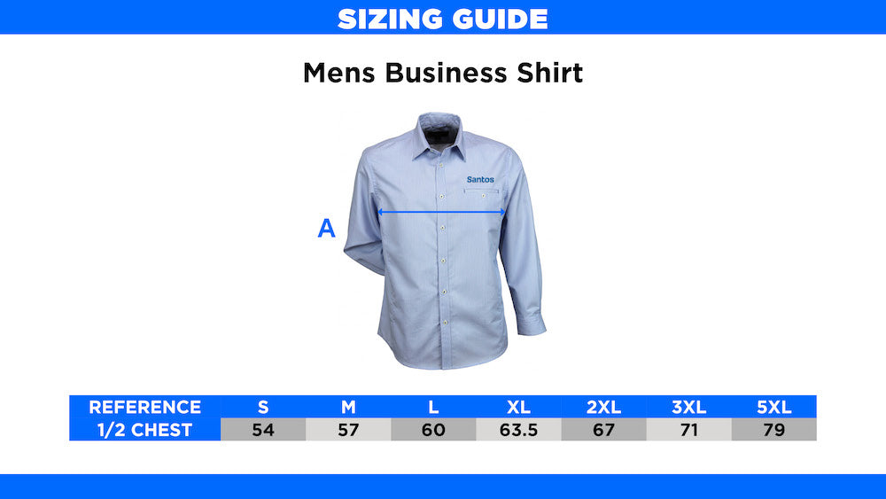 Santos Men’s Business Shirt